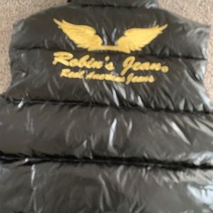 Robin Jeans bubble vest